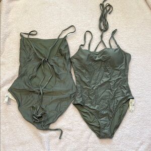 Aerie Ribbed Full piece M and L